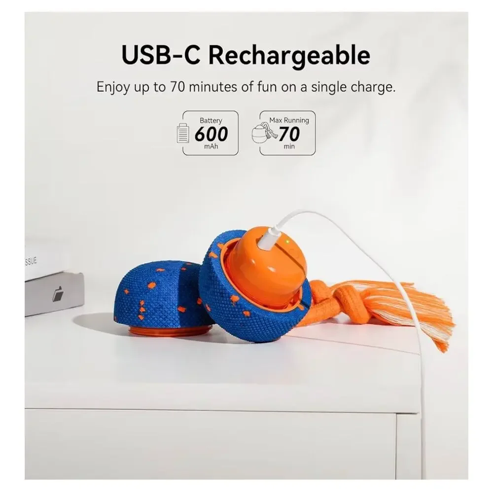 Cheerble Smart Interactive Dog Toy, Wicked Ball Rolly, Automatic Moving (C156)